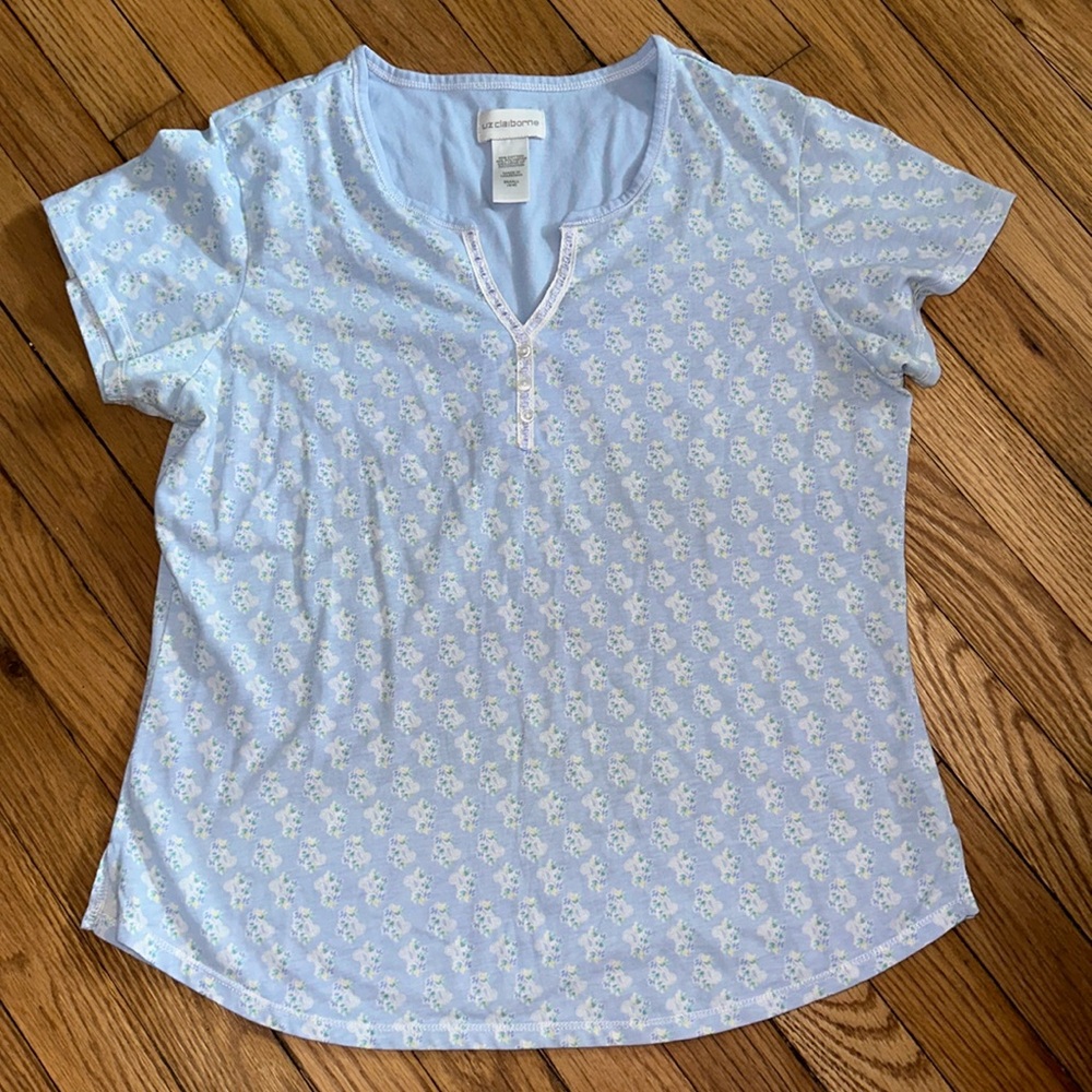 Liz Claiborne Vintage Floral Tshirt